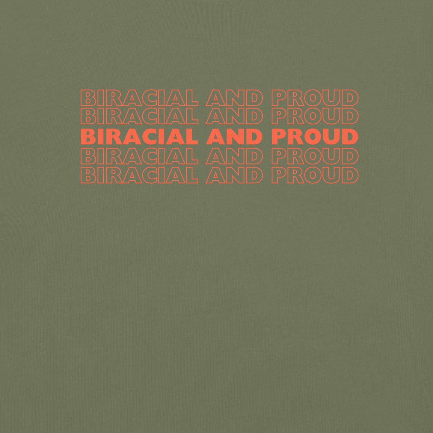 Biracial and Proud T-shirt