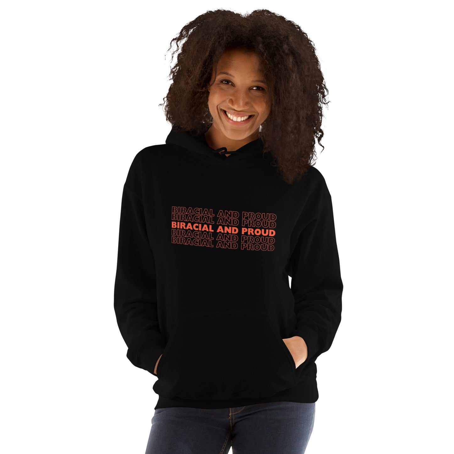 Biracial and Proud Hoodie