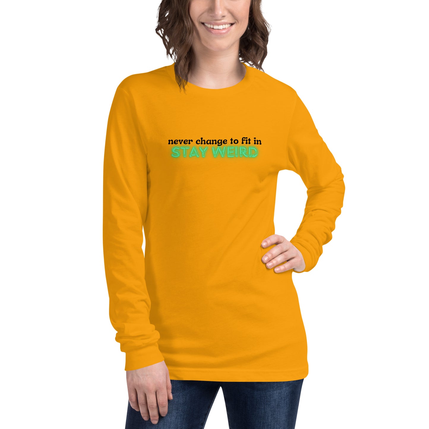 Stay Weird Long Sleeve Tee